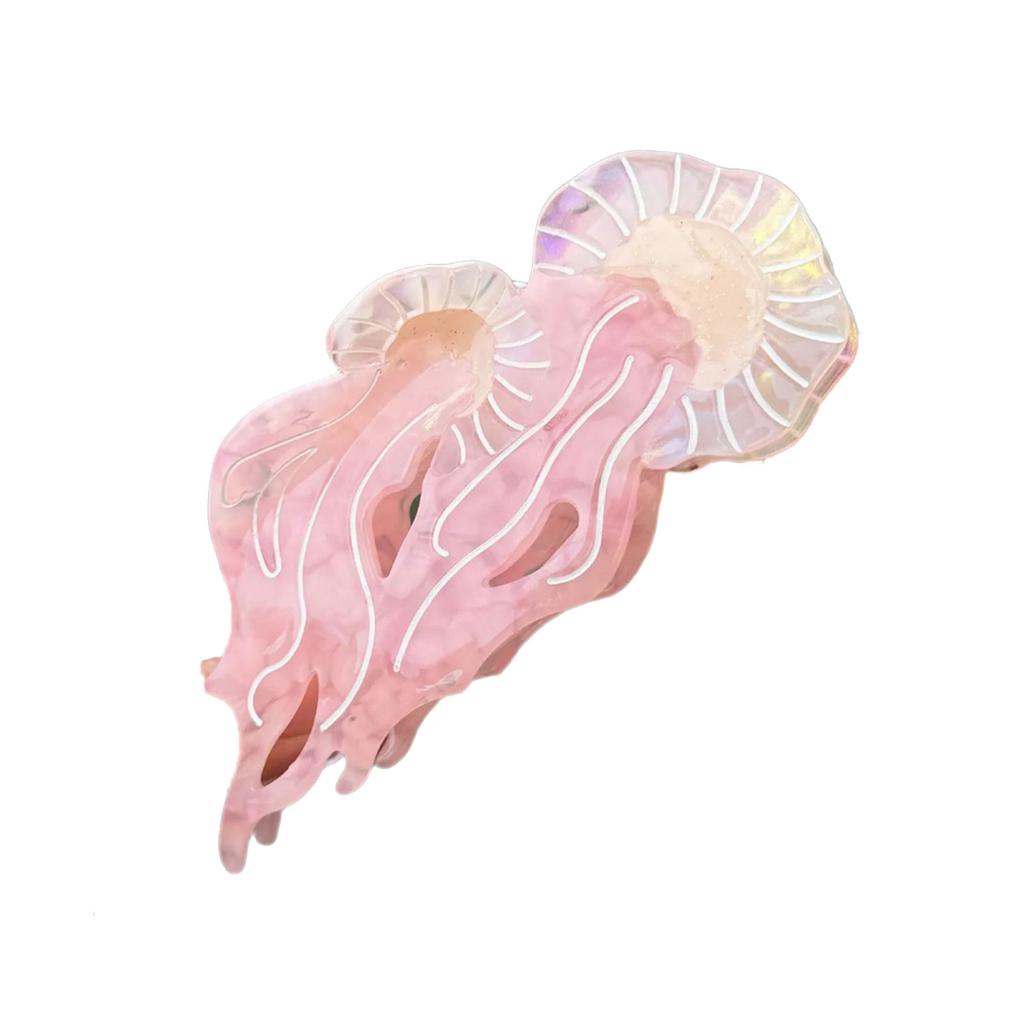 Kreatywny Klips do Włosów w Kształcie Meduzy z Octanu Codziennego Użytku Akcesorium do Włosów Imprezowa Dekoracja Włosów dla Modnych Kobiet