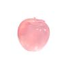 Entzückende rosa-grüne Apfel Squishy Spielzeuge, Weiches transparentes Slow Rebound Quetschspielzeug, Sensorische Stressabbau Dekoration Ornament