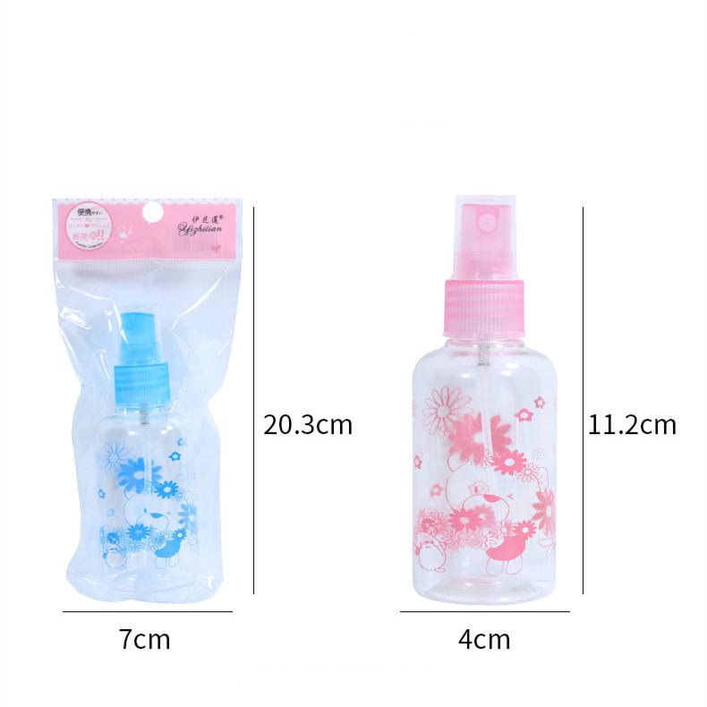 

Автомобильный дорожный пластиковый распылитель, небольшой баллончик с распылителем, парфюмерная суббутылка для путешествий, портативный портативный 30 мл, прозрачный распылитель 75ml