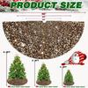 Christmas Tree Skirt Decorations Round Tree Base Home Farmhouses Office Decors