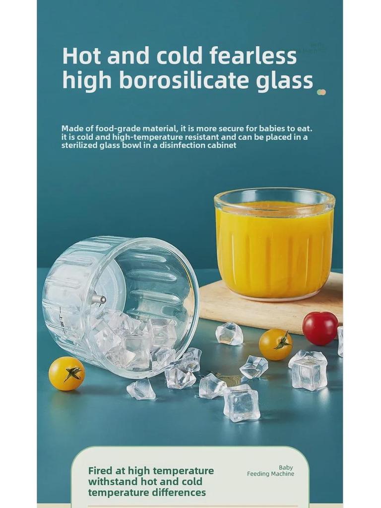 Multifunctional Mini Electric Baby Food Processor & Grinder