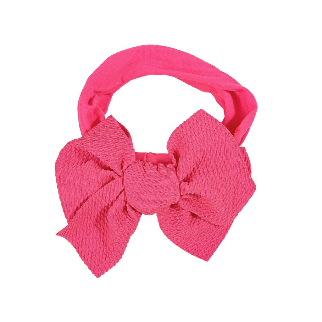 5-Zoll Stoffhaarschleifen für Baby-Stirnbänder Elastische Weiche Neugeborenen-Stirnbänder für Baby-Mädchen Kinder Turban Säugling Haarschmuck