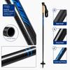 Zeroring Aluminum Carbon Nordic Ski Poles Cross Country Snow Poles With Cork Grip OEM
