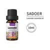 SADOER Rose Essential Oil Kamille Rosemary Lavendel Essence fukter låser vann og forskjønner hudtone Hudpleie
