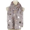 Soft Animal Scarf Polyester Shawl Wrap Creative Gift Cat Print Scarf