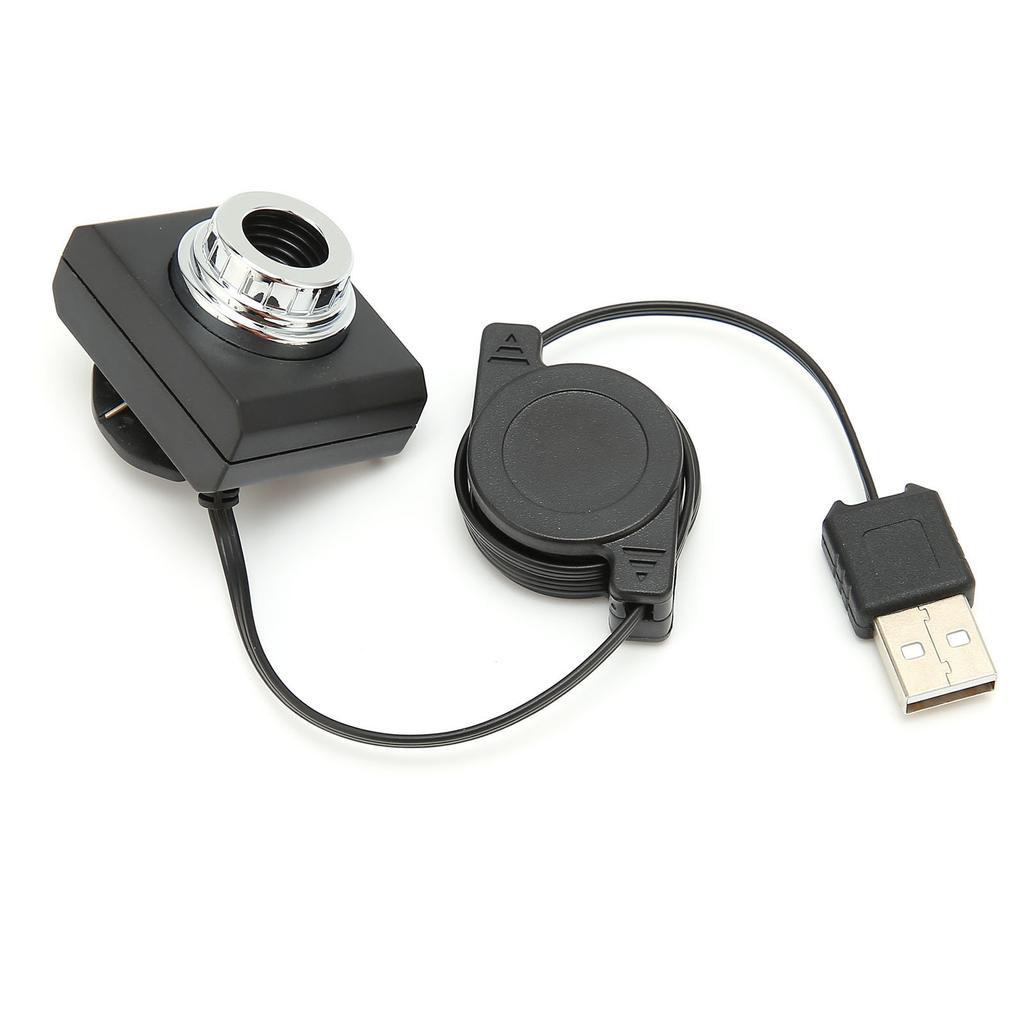 Webcam USB2.0 480P High Resolution Automatic White Balance Computer Camera for Web Conference Video Chat