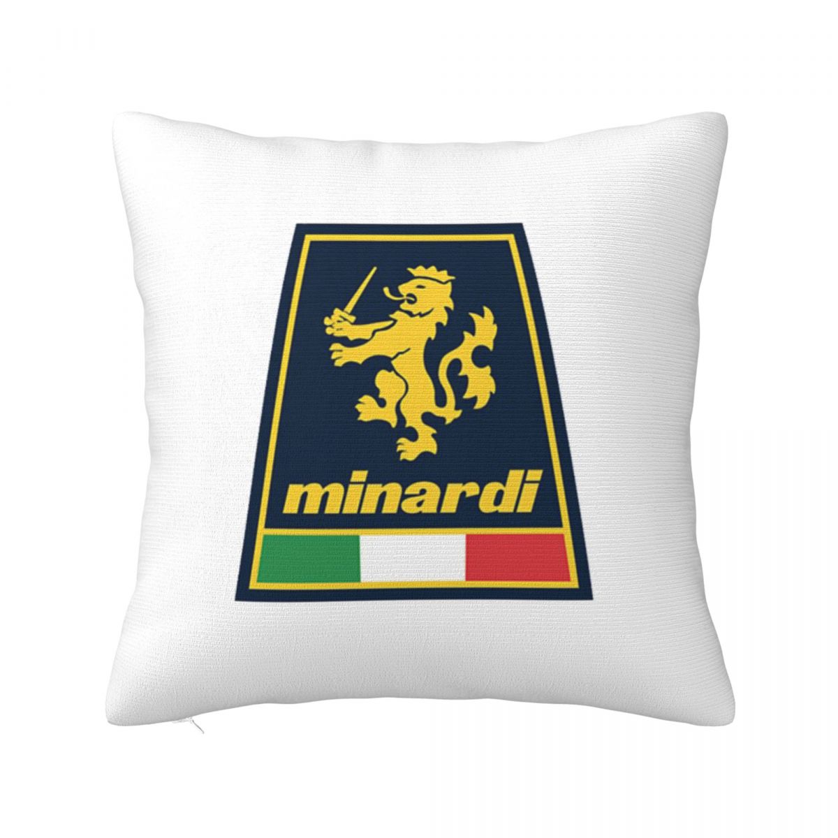 Minardi Racing Team Square Pillowcase Pillow Cover Polyester Cushion Decor Comfort Throw Pillow for Home Bedroom 30x30 cm 12x12 in