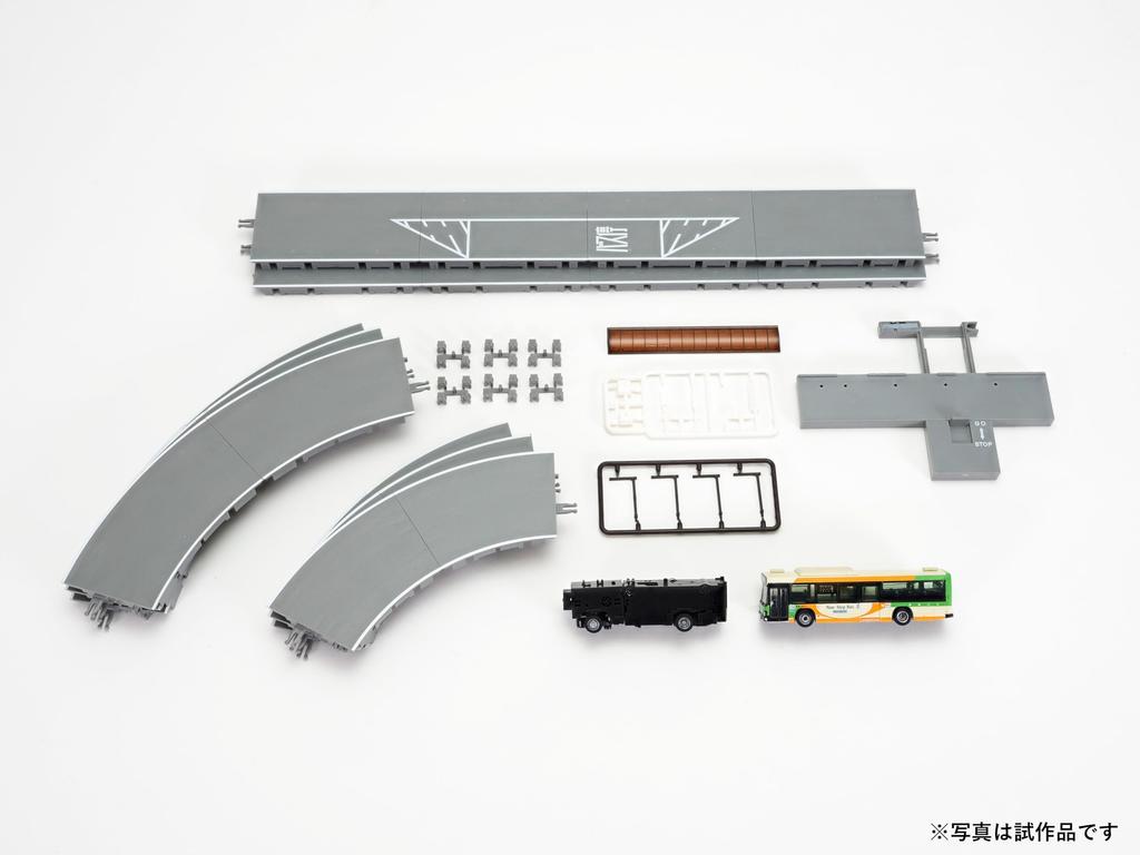 TOMYTEC The Bus Collection Bus Collection Running System Basic Set A4 Isuzu Elga Tokyo Metropolitan Bureau of Transportation Specification Diorama