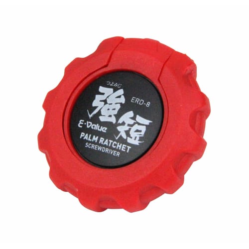 

E-Value Palm Ratchet Driver ERD-8, 34mm Tall, 60 Teeth + No. 2 Bit