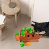 Pulling Radish Garden Parent-child Interaction Toys Child Educational Toys Pet  Chew Toy Pull Up Carrots Plush Carrot Toy