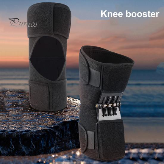 Knee Support Brace Pad Adjustable Guard Leg Bike Comfortable Protective Sleeve for Outdoor Sports Composite Plate