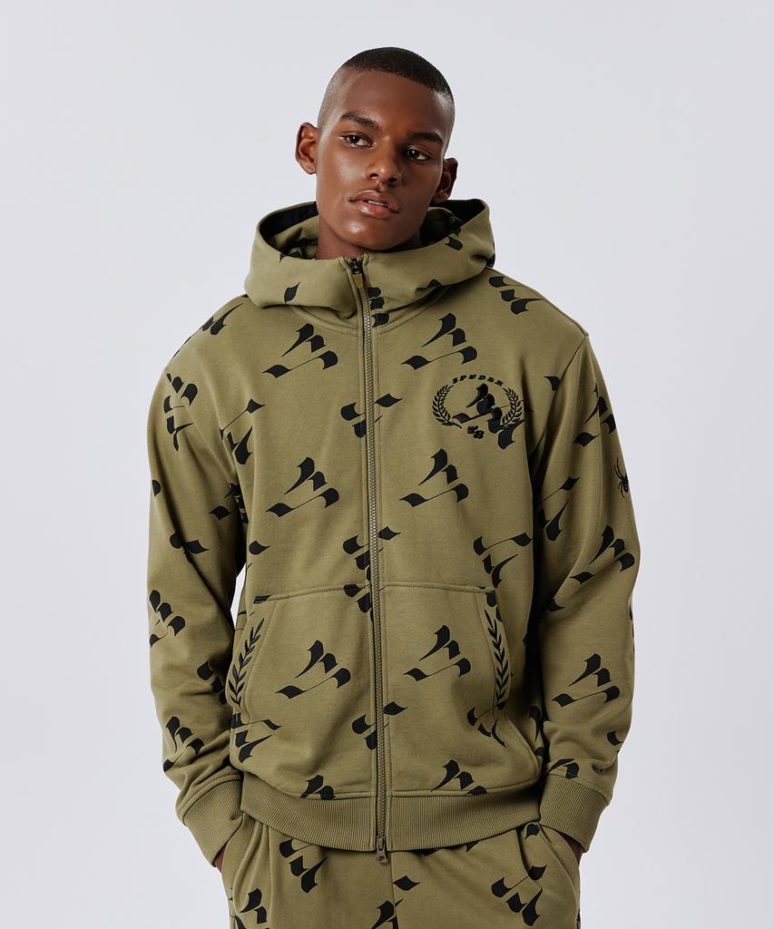 Spyder Rocky Heavy Sweat Zip-Up Hoodie Spjfcnft301Molv