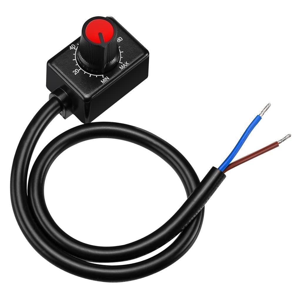 

Black Low Voltage Passive Dimmer Copper Anti-interference Strobe Dimmer Electrician