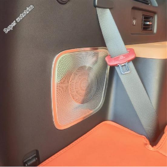 Pillar C Tweeter Door Speaker Rear Trunk Horn Dashboard Air AC Cover Trim Accessories For Hyundai Santa Fe MX5 2024 2025 2026