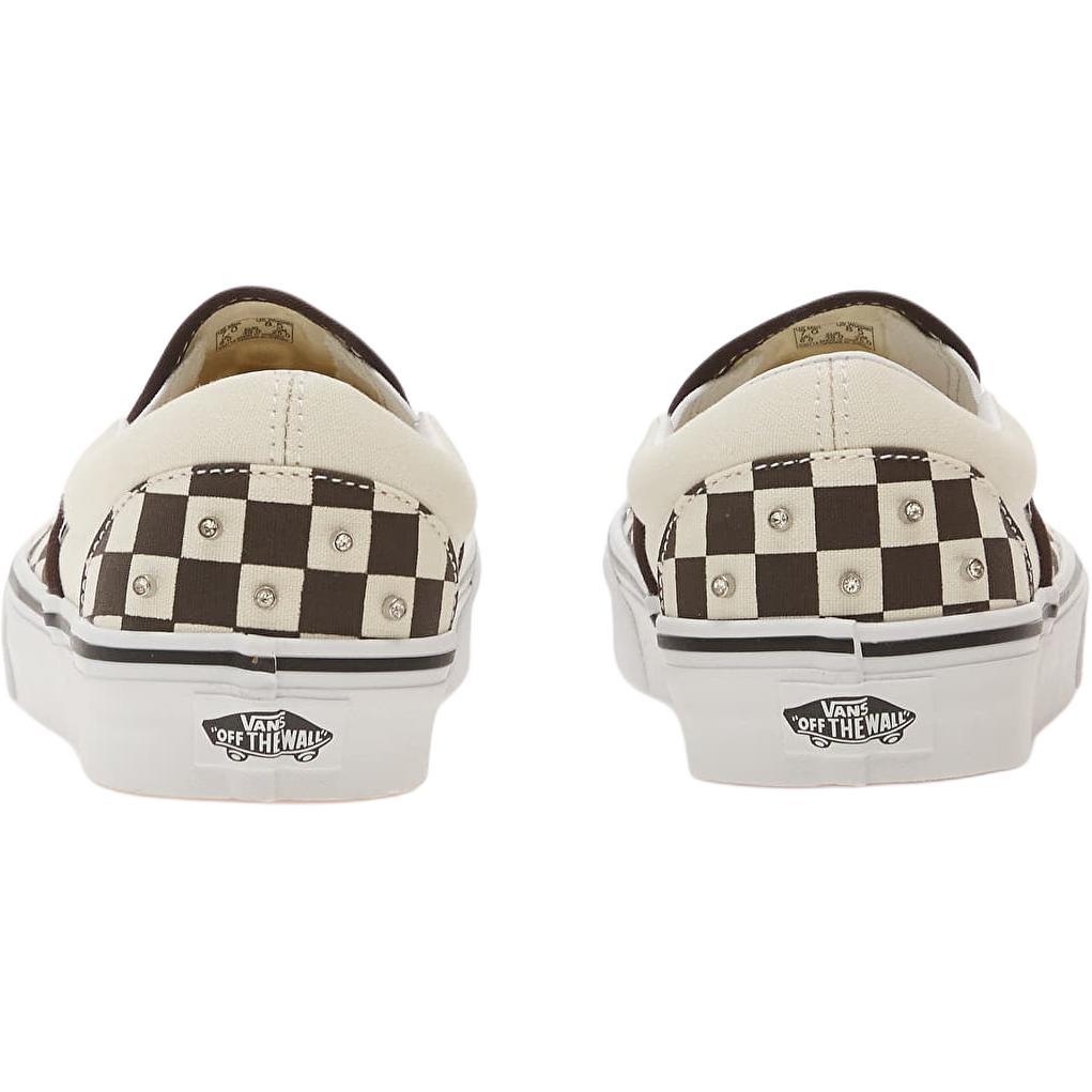 Vans Slip-On Rhinestone Demitasse Women Sneakers White VN000D6Y3N11