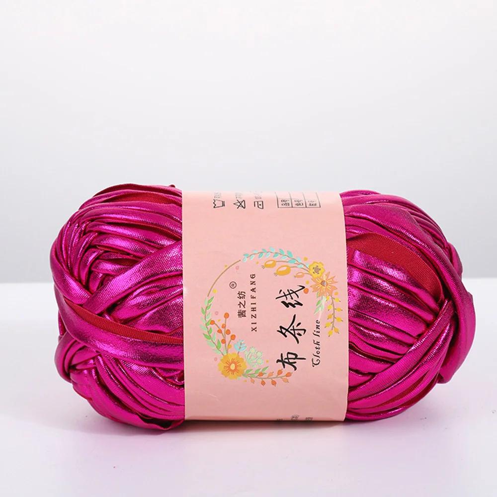 Fashionable And Personalized Fabric Thread Illusion Yarn Hand Woven DIY Hand Woven Seat Cushion Thread Carpet Thread
