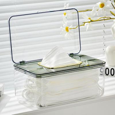 Organizer, nicht leicht zu zerbrechen, langlebig, sichtbar, wiederverwendbar, Serviettenhalter, Gesichtsschutzbox