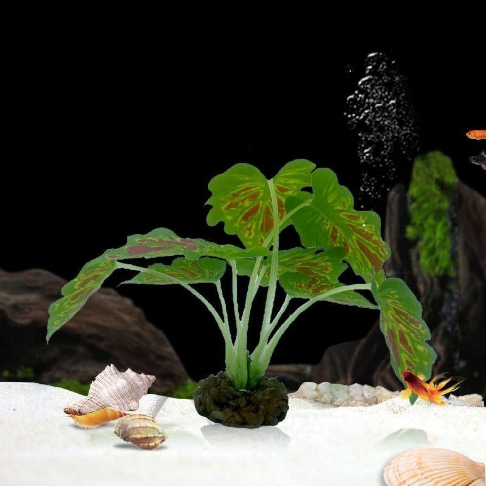 Lifelike Aquarium Water Plants Plastic Artificial Grass Ornament  Goldfish Tanks