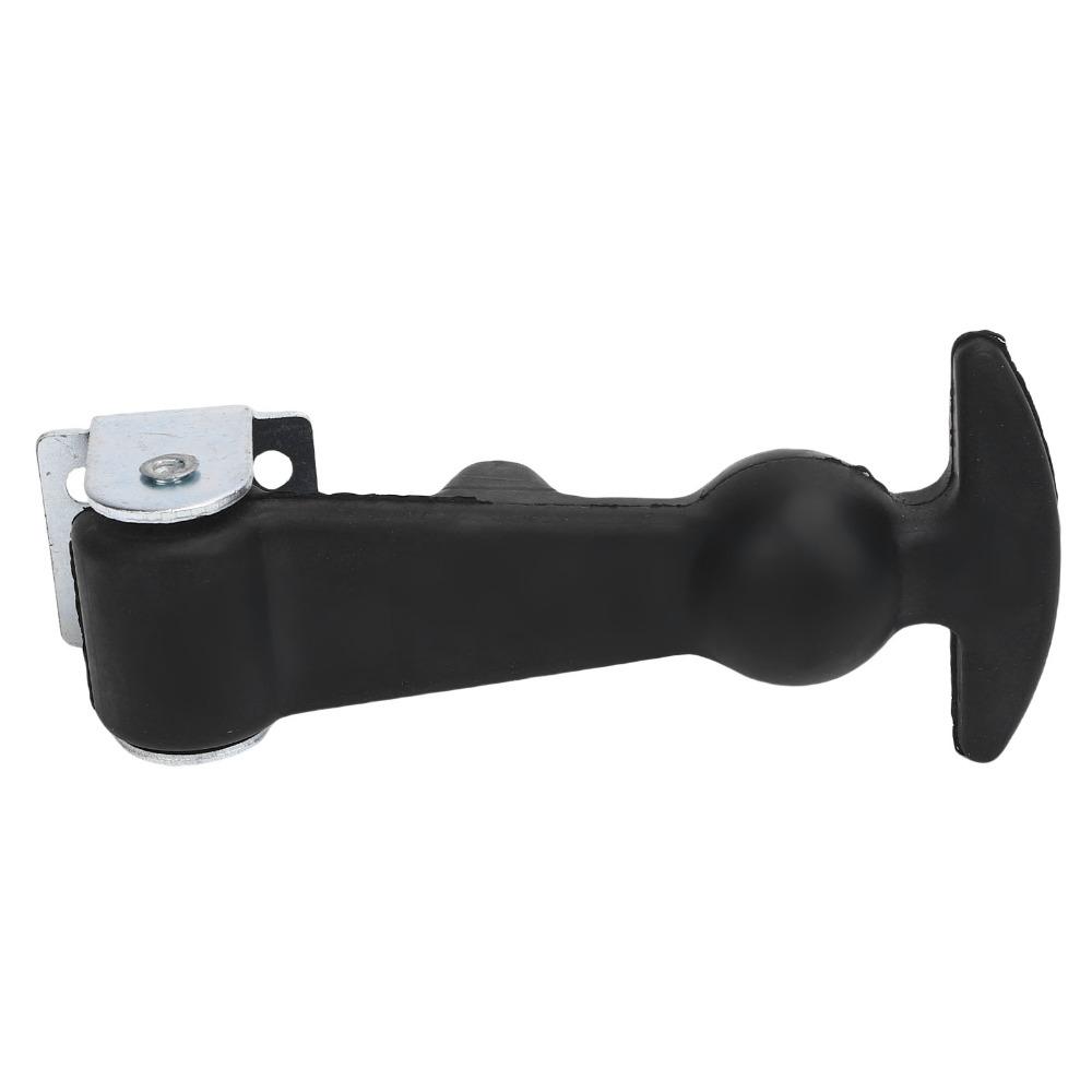 2PCS Hasp Closure Rubber T Handle Hasp Flex Draw Latch Rubber Hood Catch Vehicle Engine Hood