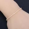 Women's Crystal Rhinestone Gold Plated Bangles Bracelet Jewelry Adjustable