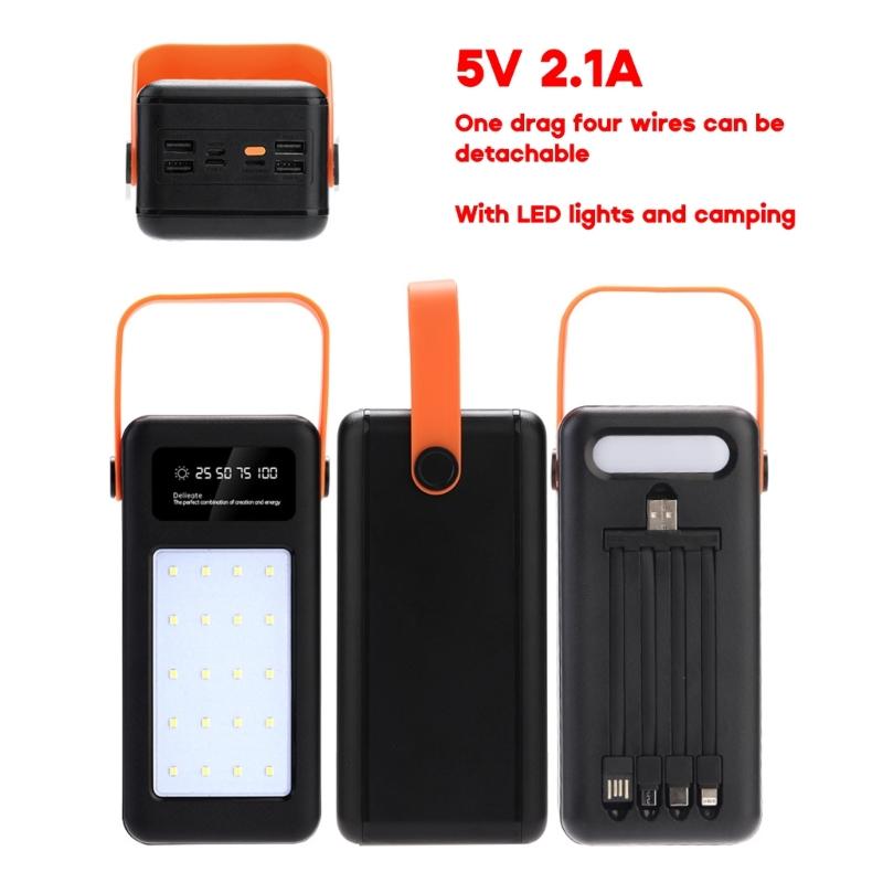 DIY 28 X 18650 PD QC3.0 USB 10W 22.5W Battery Storage Box Fast Wireless Charging Power Bank Case 18650 Battery Holder
