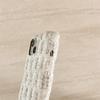 Cream-colored velvet phone case for iPhone 15, iPhone 16, and iPhone 17 Pro Max