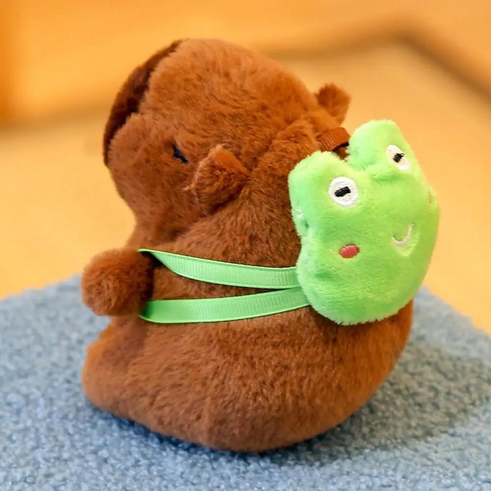 Kawaii Multicolor Capybara Doll Kapibala 10-13cm Water Dolphin Doll Birthday Gift Soft Plush Toy Car Couple