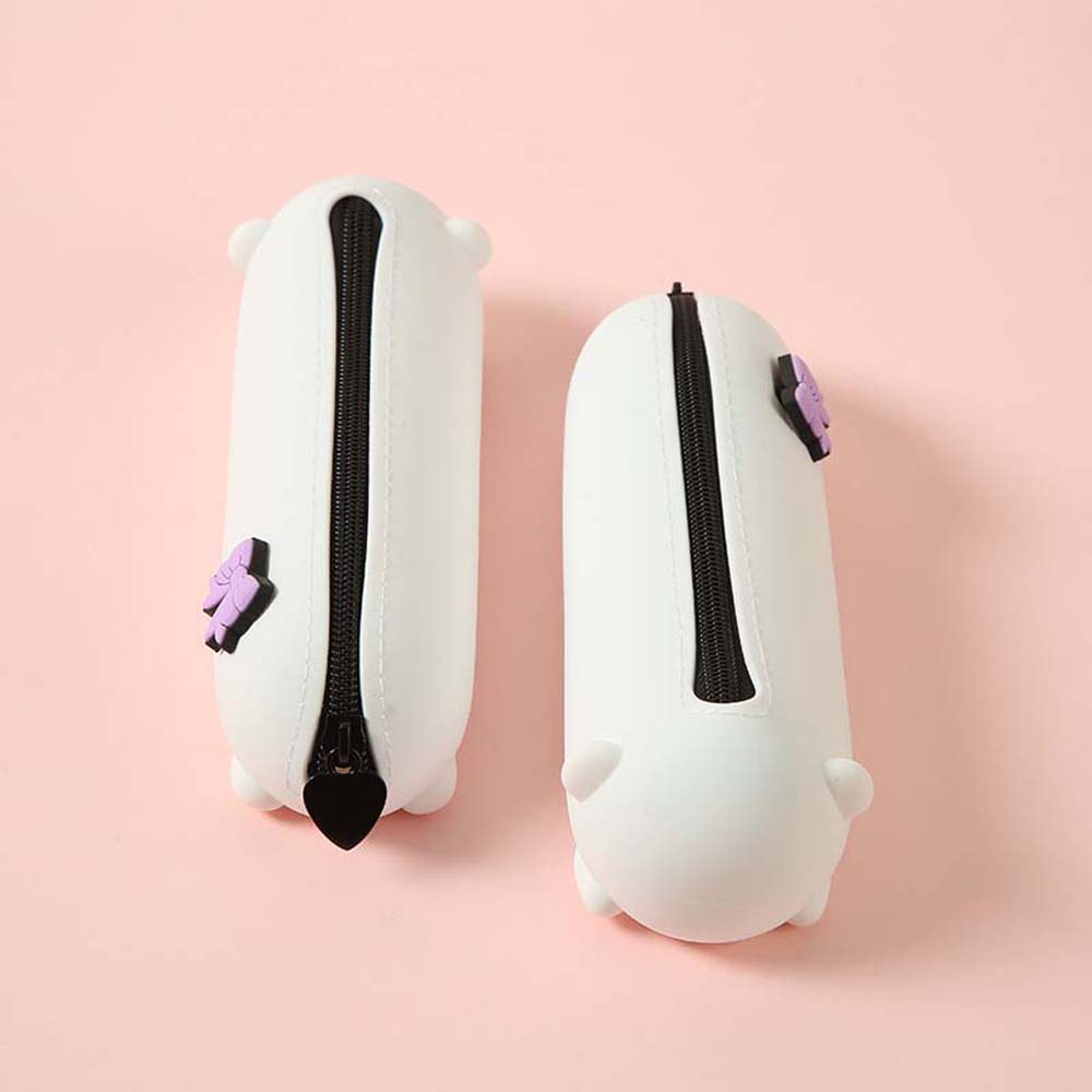 

Waterproof Soft Pencil Pouch Large Capacity Stationery Storage Bag Men/Women Bee