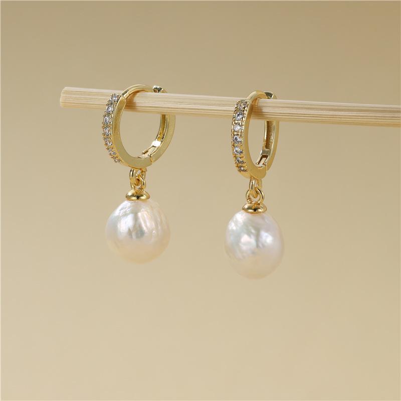 Arvaleff Baroque Pearl Tassel Earrings - Luxurious High-End Feel