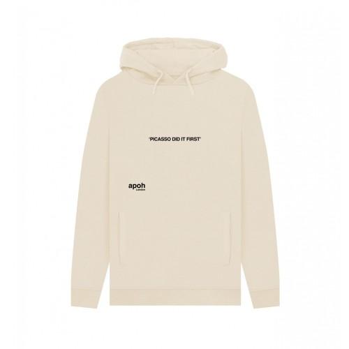 Apoh Unisex Adult Picasso Did It First Slogan Hoodie