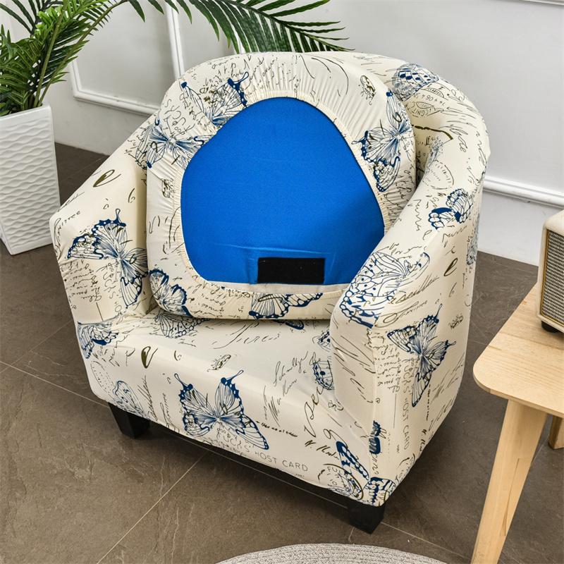 Spandex Sofa Cover Elastic Armchair Covers Coffee Bar Sofa Slipcovers For Living Room Couch Cover With Seat Cushion Covers