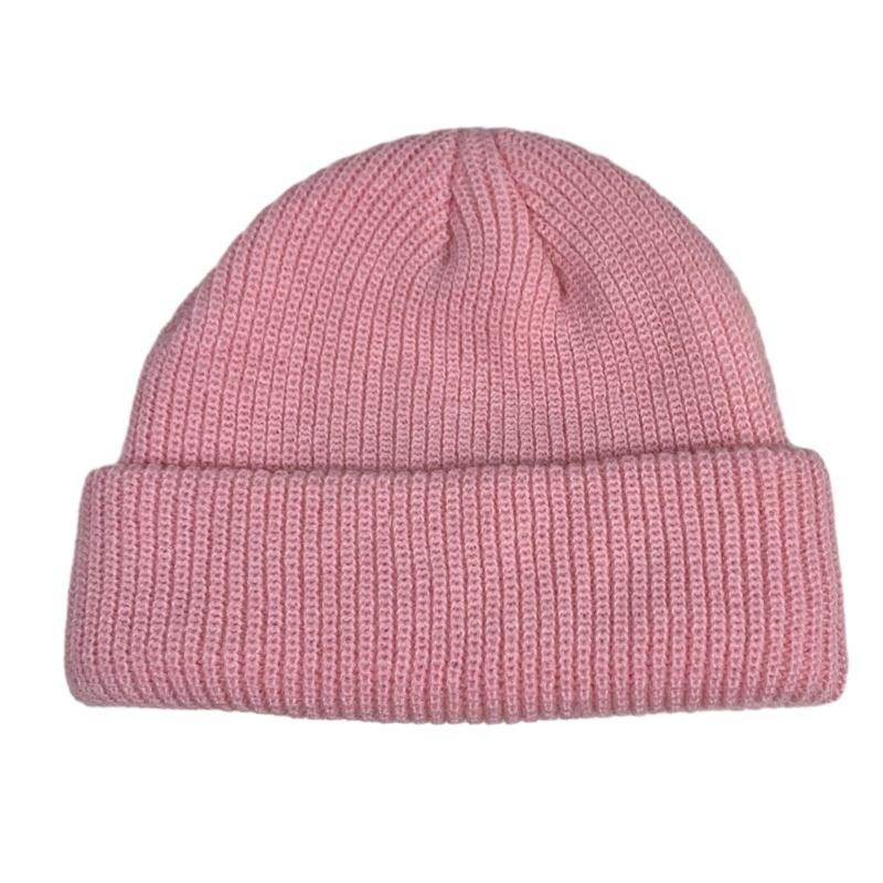 Elastic Windproof Beanies Knitted Solid Color Hat for Women Men Keep Ear Warm Hat Cold Weather Skiing Cycling Supplies