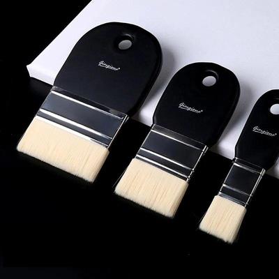 Hair Hard Bristle Brush Painting Pen Art Gouache Watercolor Large Area Oil Paint Acrylic Wall Brush BBQ Cleaning Brush