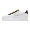Air Force 1 07 LV8 GS Gold Links Zebra Print Kids Sneakers White Saturn-Gold Black DH5480-100