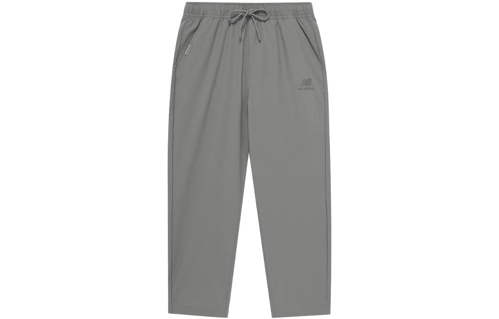 New Balance Casual Pants Men s Gray Moderate Straight Fit Pants AMP32359-YST S