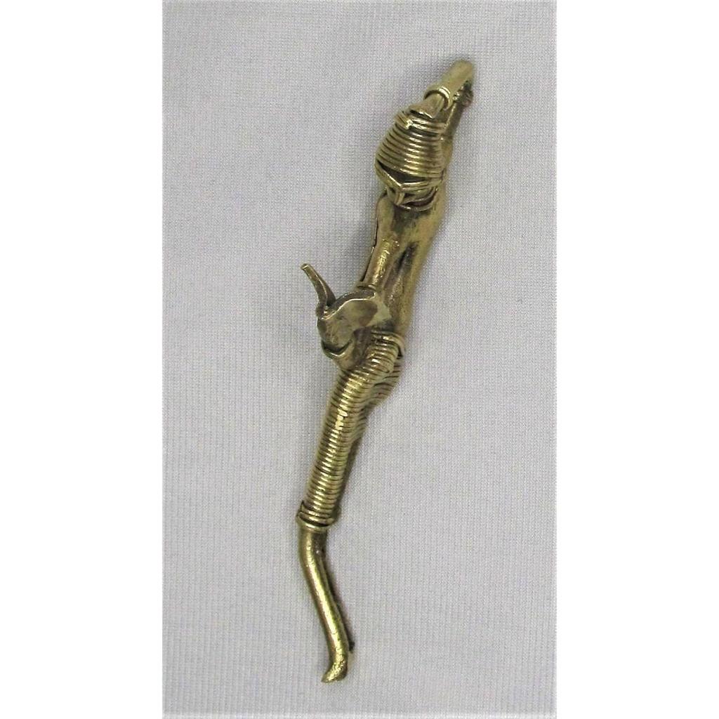 Handmade Dokra Reading Lady Figurine  Showpiece | Tribal Brass Art