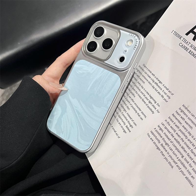 Water Ripple Skin Feel iPhone 16 Pro Max/17P/15/14/13 Protective Case