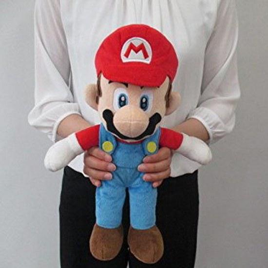 Stuffed toy Super Mario M size goods birthday present children boy girl elementary school character kids Nintendo gift return