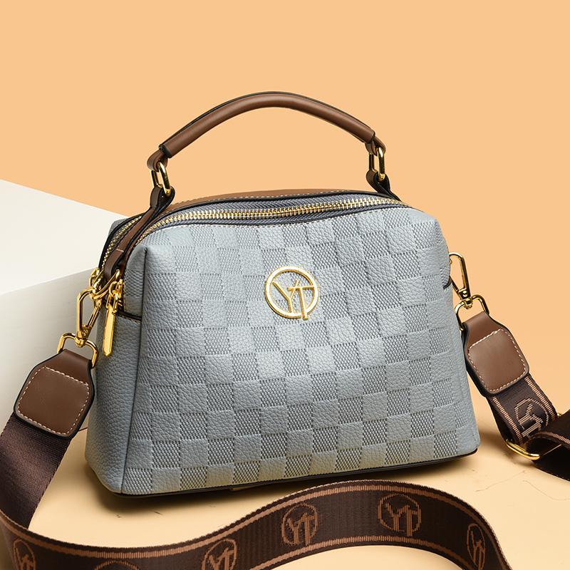 Lüks Tasarım İngiliz Tarzı Moda kadın Çanta Rahat Sokak Tek Crossbody Çanta Premium PU Deri kadın Doktor Çantası