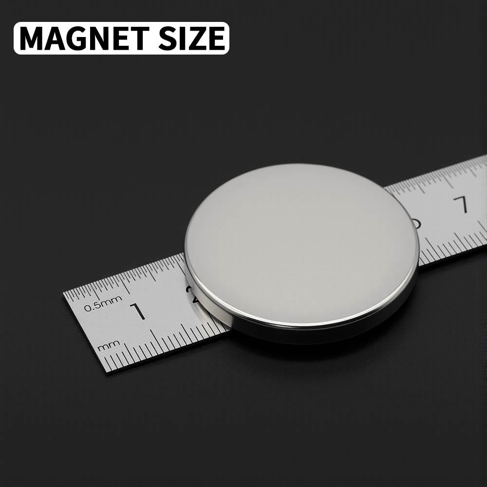 40x5mm Starker Neodym-Magnet N35 NdFeB Permanentmagnet Runde Superstarke Kühlschrankmagnete DIY