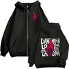 Dani Martin Lo Que Me De La Gana Tour  Zipper Hoodie Men's Retro Long Sleeve Oversized Jacket Sweatshirt Streetwear