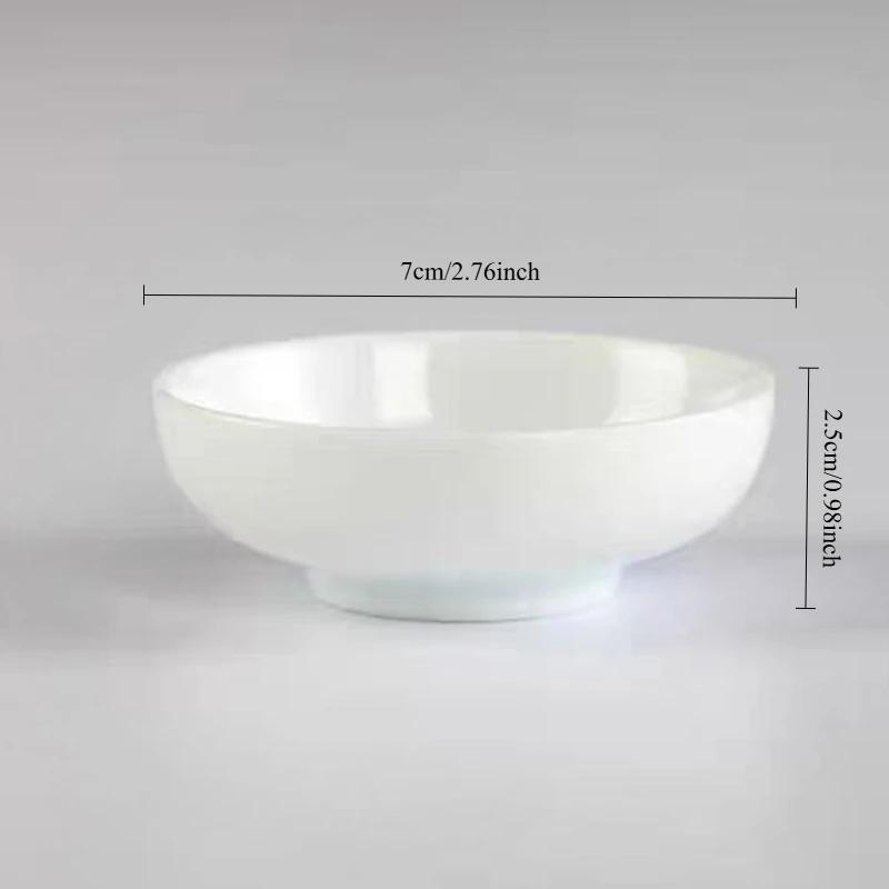 Blue and White Porcelain Tea Cups Set - Hand-Painted Landscape 4-Piece 40ml, Gongfu Chinese Tea Tasting Cups, Fine China