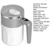 Automatic Stirring Cup with Temperature Display Electric Coffee Cup Auto-Stirring Mug Double-wall Insulated Cup for Coffee Protein Shakes