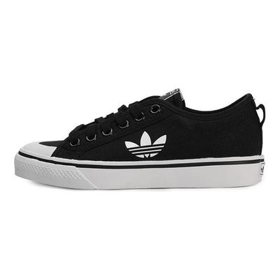 Nizza Trefoil Core Black Crystal White Women's Sneakers EF1878