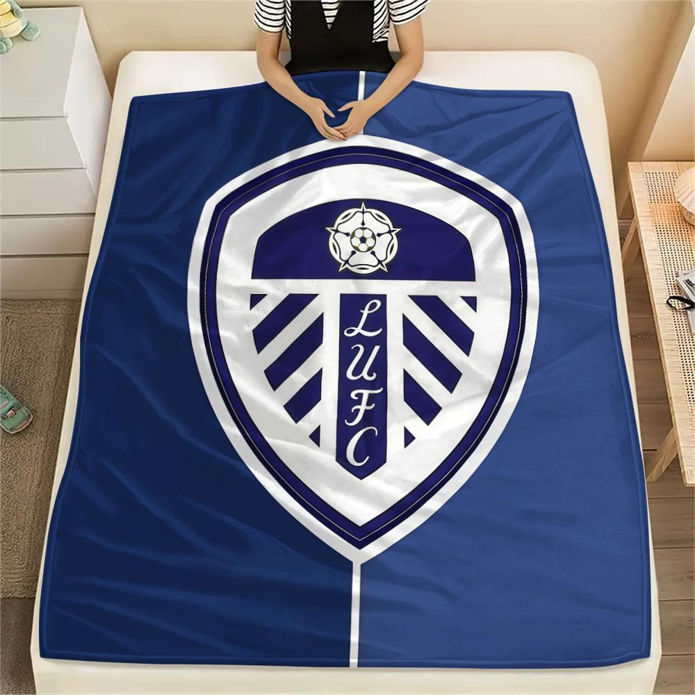 Leeds United Flanelldecke, Hohe Qualität, Bequem für alle Jahreszeiten, Heimdekoration, Wärme und Komfort