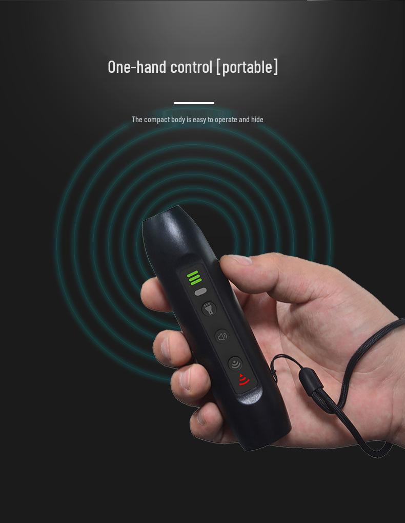 TikTok Ultrasonic Dog Repeller - Portable Anti-Bite Bark Stopper & Training Device