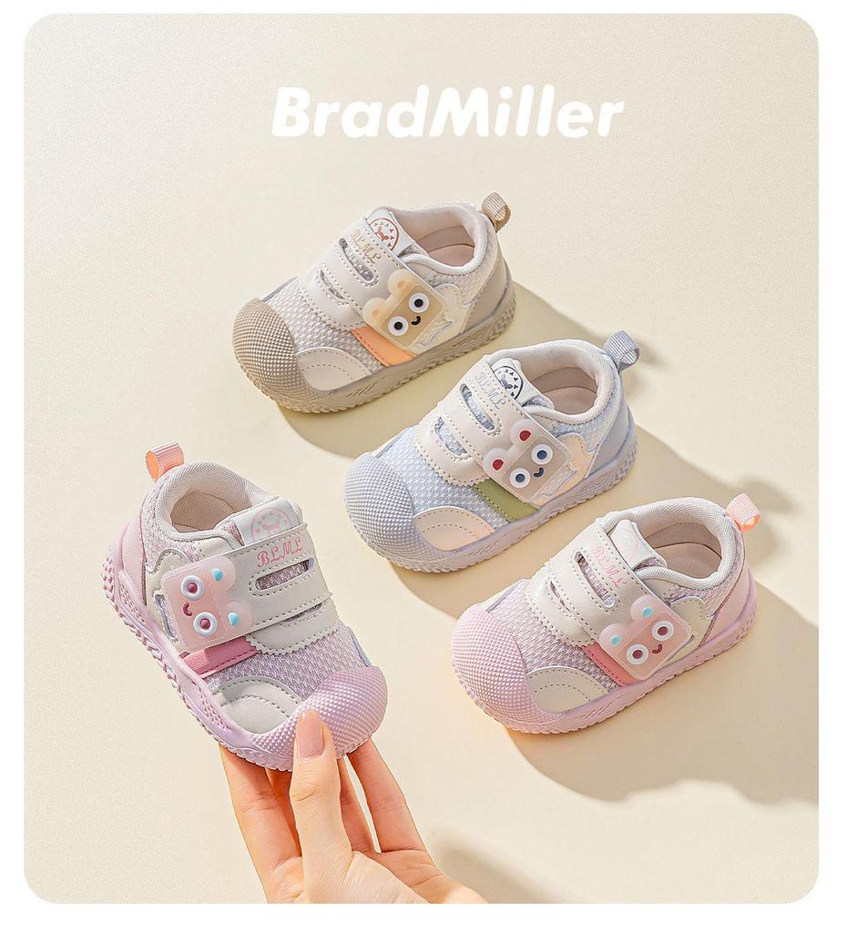 Bramille 2026 Spring Baby Walking Shoes for Boys & Girls - Infant/Toddler Soft Sole & Breathable
