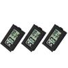 3pcs Mini Thermometer Hygrometer Digital Display Humidity Meters Indoor Thermometers Temperature Indoor Office Digital Humidity