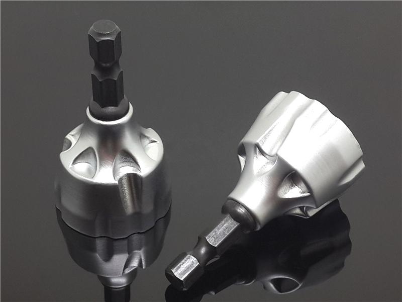 3-19MM Deburring External Chamfer Tool Stainless Steel Metal Drilling Tool Remove Burr Clean Bolt Tools Hex Tool Accessories