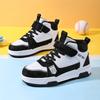 Boys Jinjiang Children's Sports Shoes Board Shoes 2025 Autumn and Winter New Middle-aged and Older Children's Girls High-top Non-slip Leather Surface